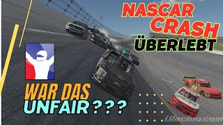 War das UNFAIR? - NASCAR CRASH überlebt - iRacing - Talladega