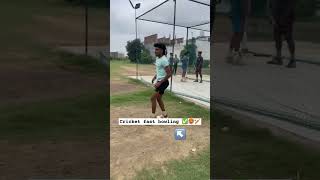 Fast bowling ✅🏏🥵#fastbowling #bowling #bcci #youtubeshorts #cricket #shortvideo #shorts #viralshort