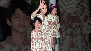 Shilpa Shetty with her Daughter and son new youtube short video #shilpashetty #viaan #samisha