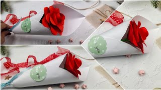 DIY How To Make Easy Flower Bouquet #diy #papercraft /ทำช่อดอกไม้แบบง่ายๆ