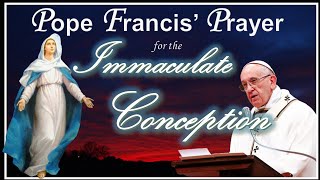 Pope Francis' Prayer for the Immaculate Conception