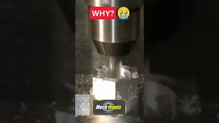 CNC CRASH 😠 | When you think things are going well... 😲 😭 😟 #shorts