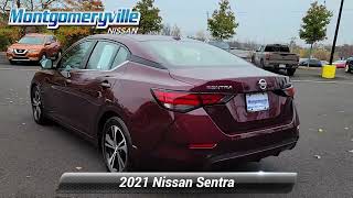 Certified 2021 Nissan Sentra SV, Montgomeryville, PA 23N0393B