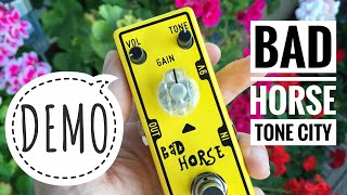 Tone City Bad Horse Overdrive Demo (also stacked into the Golden Plexi) | Dorin Ardelean