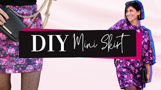 Beginner friendly! Sew a mini skirt.