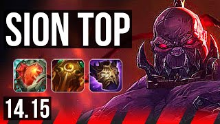 SION vs MALPHITE (TOP) | 50k DMG, 6 solo kills | EUNE Diamond | 14.15