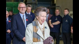 Princess Anne given tour of Leeds bedmaking factory Harrison Spinks as manufacturer