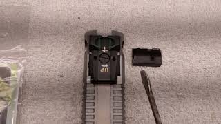 Shooting Ruger P95DC new rear sight problem with firing pin block and decocker by Froggy