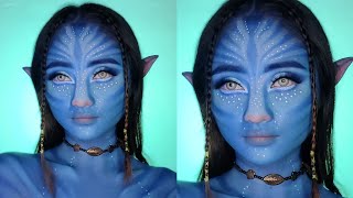 Transforming into Neytiri of Avatar