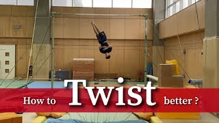 【Twist Lab】○○○○ your body to Twist better !! 【Training idea】