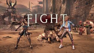 MKX (PS4) Online Casuals - Deoxys (Kitana/Cassie) vs. Compbros (Cassie/Sonya) - 9/3/18