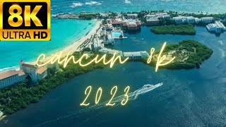 Experience the Paradise of Cancun in 8K Ultra HD: A Stunning Visual Tour of the Caribbean in 2023.