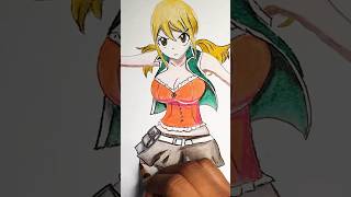 Lucy Heartfilia Drawing #shorts