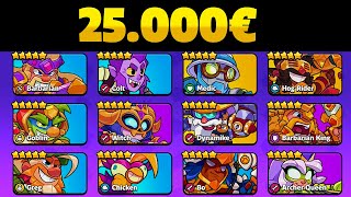 ¡25.000€ MAXEARTE LA CUENTA COMPLETA ! ⚠️ || Squad Busters