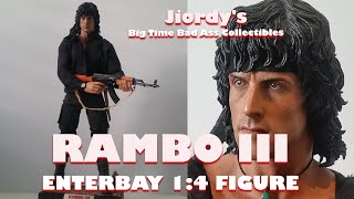 Enterbay Rambo III: John Rambo HD Masterpiece Action Figure 1/4 Scale Stallone