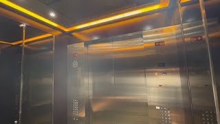 3x Mitsubishi High Zone Elevators @ Jumeirah Emirates Towers*****, Za'abeel, Dubai, UAE