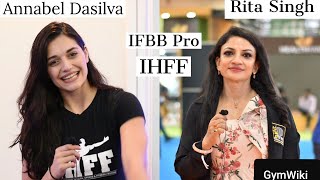 Annabel Da silva and Rita Singh at IHFF (Asia's biggest health festival)