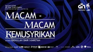 🔴[LIVE] MACAM-MACAM KEMUSYRIKAN - USTADZ ABDULLAH AMIR MARETAN حفظه الله تعالى