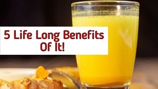 Desi Haldi Milk - 5 Life Long Benefits Of It!!!