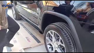 The test video of electric  side step for Jeep Grand Cherokee