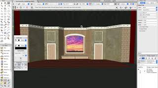 Vectorworks Rendering - Part 2a - adding masked image props