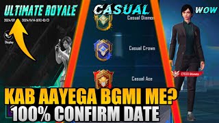 🧿Ultimate Royale Kab Aayega BGMI me ? | 100% Confirm Release Date Aa Gaya