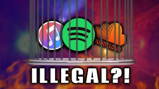 music is becoming illegal...