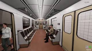 METRO SIMULATOR 2 НОМЕРНОЙ ) СО СТАНЦИИ ПРОСПЕКТ МИРА ДО МЕДВЕТКИНО