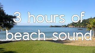 🎧 Beach Sound in high quality white noise HQ ASMR - To relax sleep meditate study sounds of nature