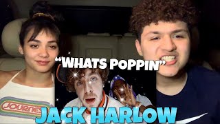 Jack Harlow - WHATS POPPIN feat. Dababy, Tory Lanez, & Lil Wayne [Official Music Video] REACTION❗️