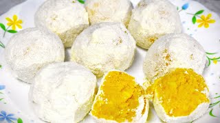 How to Make Mango Milk Balls With Only 3 Ingredients - Mango Kacha Golla - Delicious Mango Dessert