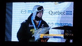 Quebec Big Air - Snowboard Jamboree 2014 - Mans Hedberg