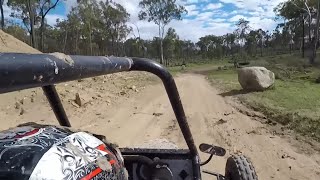 Piranha Buggy Gsxr 750 Oval track & forest trail at Manar park Australia