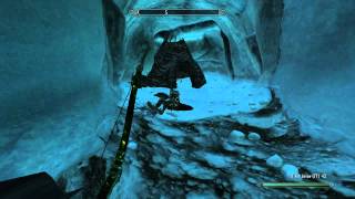 Let's Play Skyrim: Dawnguard MODDED [Vampire Lord] Part 21 - [Derpin Around in Glacial Crevice]