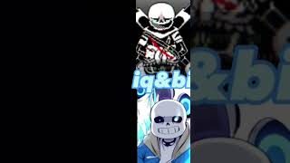 ink sans vs bad time sans remake