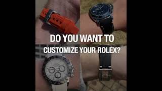 Shop different looks to customize your Rolex, Tudor, or Panerai #Shorts