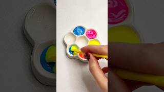 Acrylic Color Mixing Tutorial #colormixing #paintmixing #mixingcolor #shorts