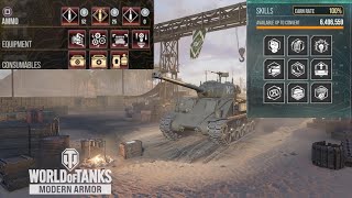 M50 Sherman 6.4k Damage. World of Tanks Console