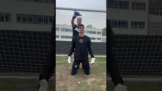 Goalkeeper reaction drill w/ Thibaut Courtois 🔥⚽️ #shorts