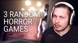 ALIENS, MONSTERS, AND..... SHOPPING...? 😮 | 3 Random Horror Games | Dani Krossing