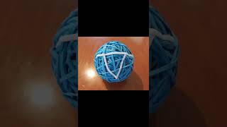 Making 4 YouTubers rubber band balls in under a minute.