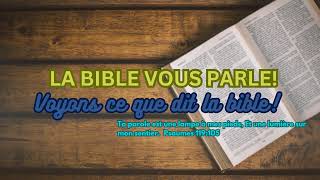 LA BIBLE VOUS PARLE Live Stream