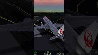 EPIC JAL 767-300 Sunrise Take off