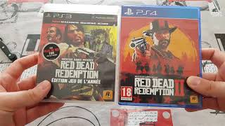 DÉBALLAGE DE RED DEAD REDEMPTION II SUR PS4 !