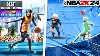 Best  Dribble Moves for 85 Ball Handle - 92 Ball Handle builds!😈 NBA 2K24