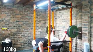 Training day 39 - finding the level on bench press