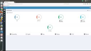 Raspberry pi 3 web hosting  (video streaming and sensor monitor )