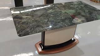 Antique green marble dining tables