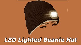 Deilin Lighted Beanie Hat (Tech Tuesday)