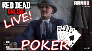 POKER - RDR2 ONLINE LIVE